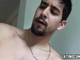 Stud latin boy called Pablo gets paid to fuck stranger in ass