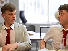 Fuck Plan In Chemistry Class Between Ake Preston & Joey Mills - Gay Twinks