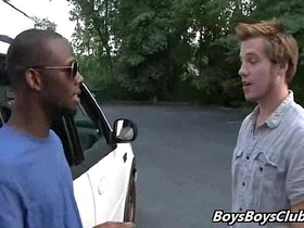 Blacks on boys - gay hardcore interracial fuck video 29