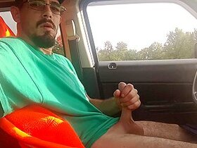 Public Car Masturbation With No Lube