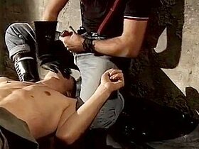 Tanned Master Humiliates And Explores A Horny Slave
