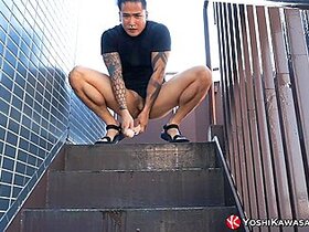 Kinky Japanese Anal Plays And Jerks Off - Yoshi Kawasaki
